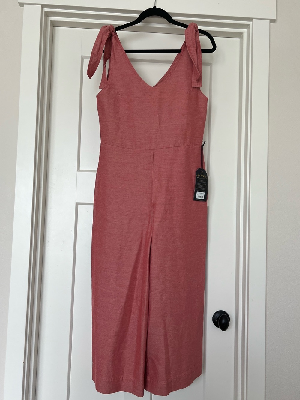 United By Blue Anywhere Jumpsuit in Coral